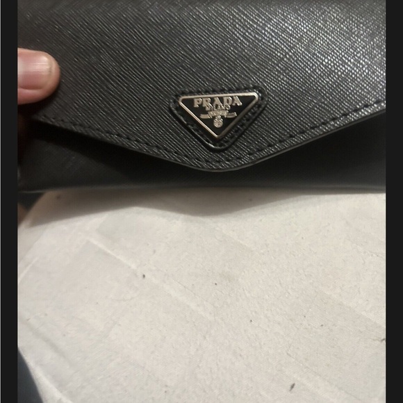 Prada PR17WS 1AB5S049 Women's Sunglasses 49 mm Black / Dark Grey Lens - Picture 7 of 13